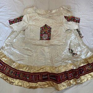 White Traditional Lehenga